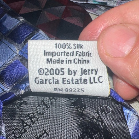 Lot Of Four Jerry Garcia & Grateful Dead Collectors Silk Ties - Picture 4 of 7